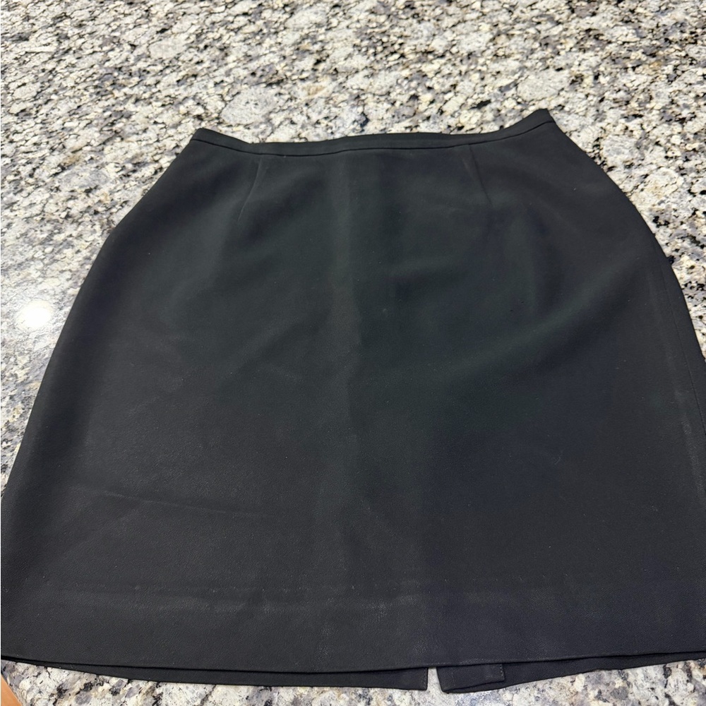Ann Taylor Black Mini Skirt